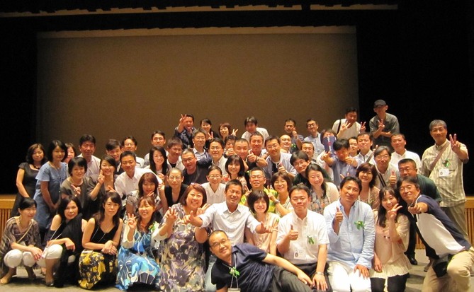 学年同総会終了後の草加アコスホールにて